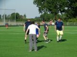 Laatste training S.K.N.W.K. JO11-1JM van seizoen 2022-2023 (partijtje tegen de ouders) (102/221)